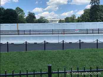 The White House is building a massive &#39;anti-climb&#39; wall following protests. These photos show the evolution of White House fencing over the years