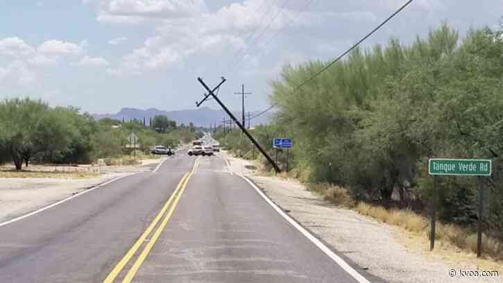Downed powerline causes delays on far east side
