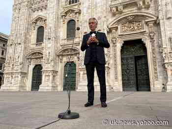 Tenor Andrea Bocelli gives Italy government earful over coronavirus