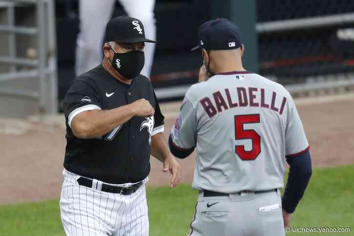 White Sox manager Renteria not with team, pending tests