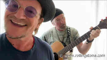 Watch Bono and the Edge Perform an Acoustic ‘Stairway to Heaven’