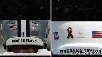 NFL Helmet Tributes to Include Full Names of Police Brutality Victims, Pics Show