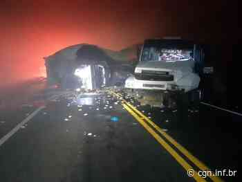 Duas pessoas morrem em grave acidente na BR-277, nos Campos Gerais - CGN