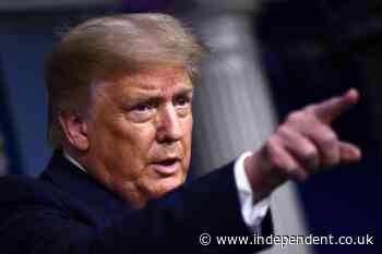 Trump news: President gets defensive over plummeting polls as Pence, Pelosi, Biden and others pay respects to John Lewis