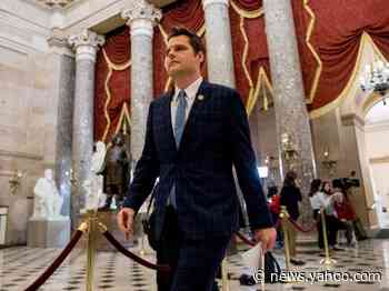 Florida Rep. Matt Gaetz asks the DOJ to launch a criminal investigation into Mark Zuckerberg, accusing the Facebook CEO of lying to Congress