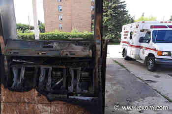 Vacant Saskatoon gas station hit by fire - CKOM News Talk Sports