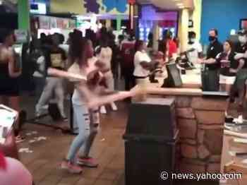 Hundreds of teens wrecked a Memphis mini-golf center after being told they wouldn't get refunds because of overcrowding