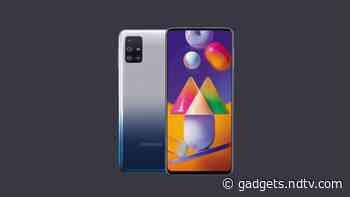 Samsung Galaxy M51 Tipped to Come With 64-Megapixel Primary Camera, 12-Megapixel Ultra-Wide Shooter - Gadgets 360