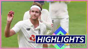 England v West Indies: Stuart Broad puts England on verge of series victory