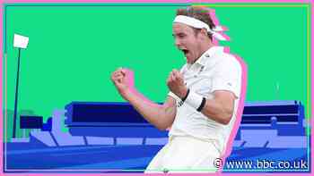 England v West Indies: Stuart Broad takes four wickets in a morning