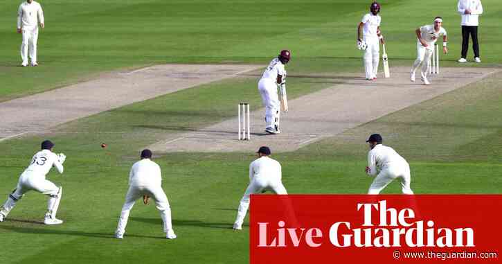 England v West Indies: third Test, day five – live!