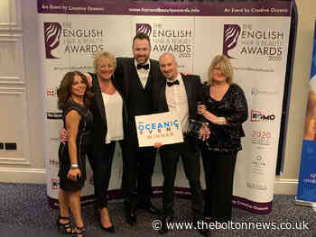 Bolton hairstylist named England's best colour technician at Hair and Beauty Awards - The Bolton News