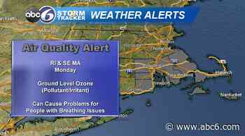 Air Quality Alert issued for Rhode Island and southeastern Mass. Monday - WLNE-TV (ABC6)