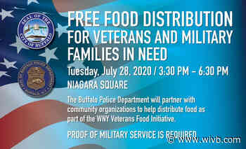 Buffalo Police Department hosting free food distribution event for veterans, military families
