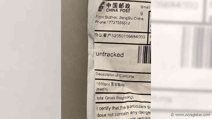 Mysterious seed packets, possibly from China, arriving in Southern California mailboxes