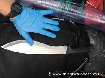 Teenager found with machete after stop and search in Croydon