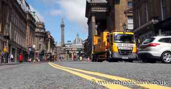 Work starts on overhaul of Newcastle's iconic Grey Street
