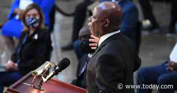 ‘Amazing Grace’ tribute to John Lewis at Capitol leaves many in tears