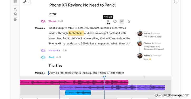 Podcast editor Descript adds new pro tier with access to its AI voice double feature