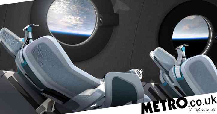 Virgin Galactic unveils cabin design for millionaire space tourists