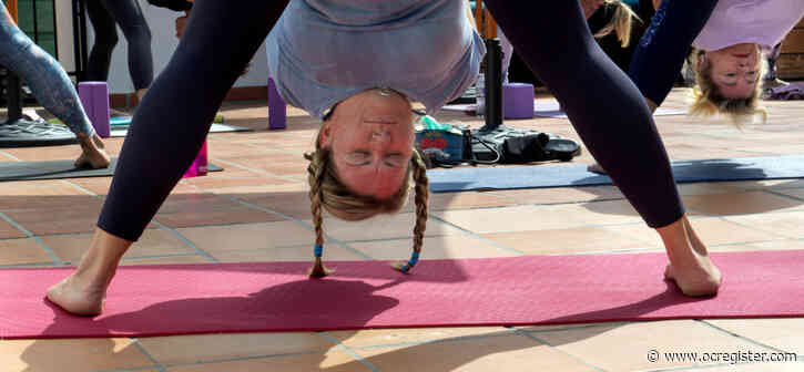 Yoga studios get creative to offer classes outdoors