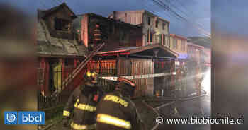 Tres fallecidos deja incendio que afectó a tres viviendas en Coronel: dos menores entre las víctimas - BioBioChile