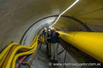 Alcaldesa verificó avances de la línea de impulsión Pradera “Las Esclusas” - Metro Ecuador