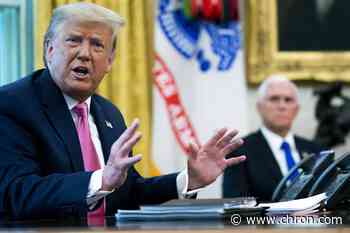 President Trump says he isn't visiting the Capitol to pay respects to Rep. John Lewis