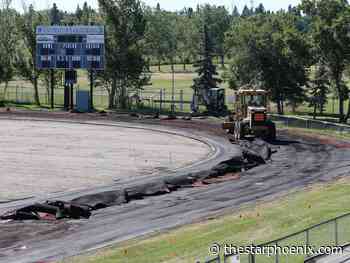 Griffiths Stadium facelift underway