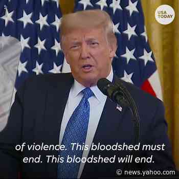 Reversing course, Trump suggests he'll be in North Carolina to accept GOP nomination for second term