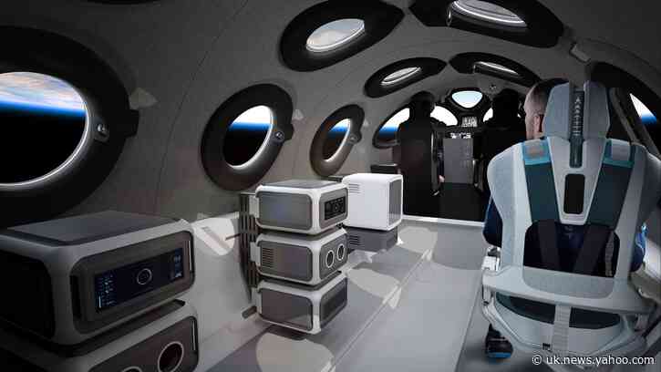 Virgin Galactic shows off passenger spaceship cabin interior