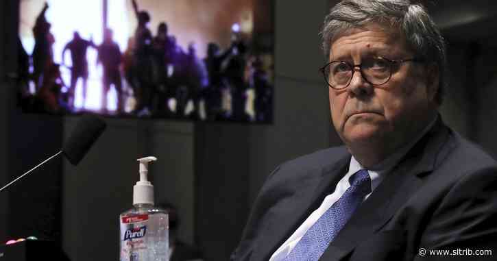 William Barr defends aggressive federal response to protests
