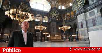 Erdogan convidou líderes estrangeiros, incluindo Papa Francisco, para as orações na mesquita Hagia Sophia - PÚBLICO