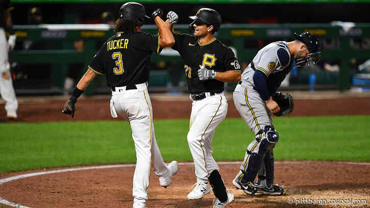 Frazier’s 8th Inning Home Run Helps Lift Pirates Past Brewers 8-6