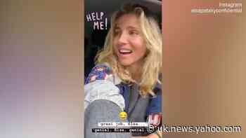 Chris Hemsworth's wife Elsa Pataky is forced to flee a flood through a car window! - Yahoo News UK