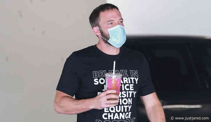 Ben Affleck Picks Up His Daily Dunkin in L.A.