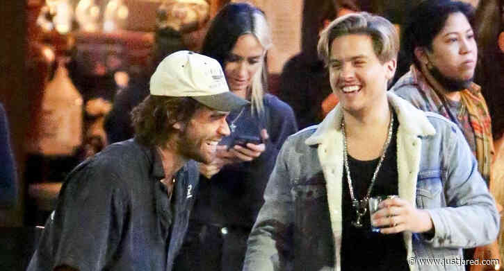 KJ Apa Enjoys a Night Out with Dylan Sprouse & Friends!