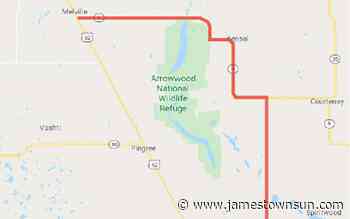 US 52 temporarily closed from Melville to Jamestown today - Jamestown Sun