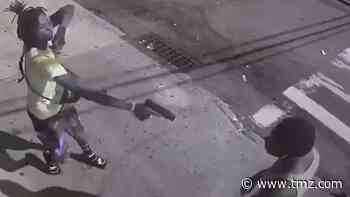 Ex-College Football Player Shot In Liquor Store Fight Caught On Terrifying Video