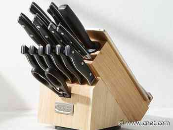 A stylish 15-piece Cuisinart knife set is down to $75     - CNET