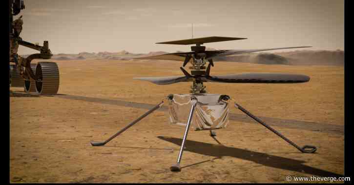 A stowaway helicopter on NASA’s Mars rover will attempt the first flight on another world