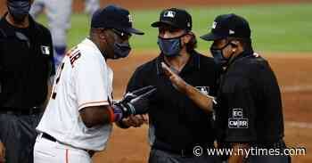 Benches Clear in First Astros-Dodgers Game Since Cheating Revelations
