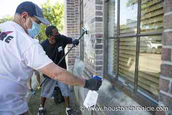 Vandals spray-paint crude swastika, other markings on Houston's Buffalo Soldiers Museum - Houston Chronicle