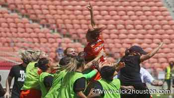 Houston Dash to celebrate championship win with drive-by parade Thursday - KPRC Click2Houston
