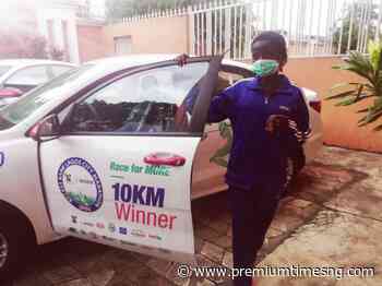 Lagos Marathon: 13-Year Old Receives Car Prize After Winning 10km Race - Premium Times