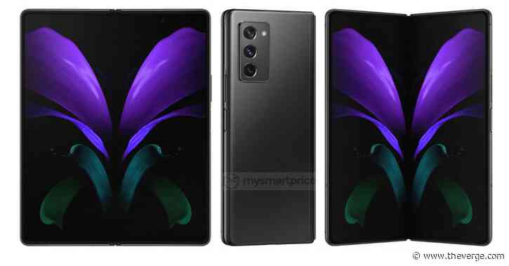 Samsung’s Galaxy Z Fold 2 leak shows off hole-punch cameras and a bigger external display