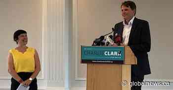 Saskatoon Mayor Charlie Clark announces re-election bid