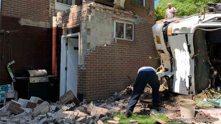 Police: Vehicle Hits Penn Hills House, Strikes Gas Meter