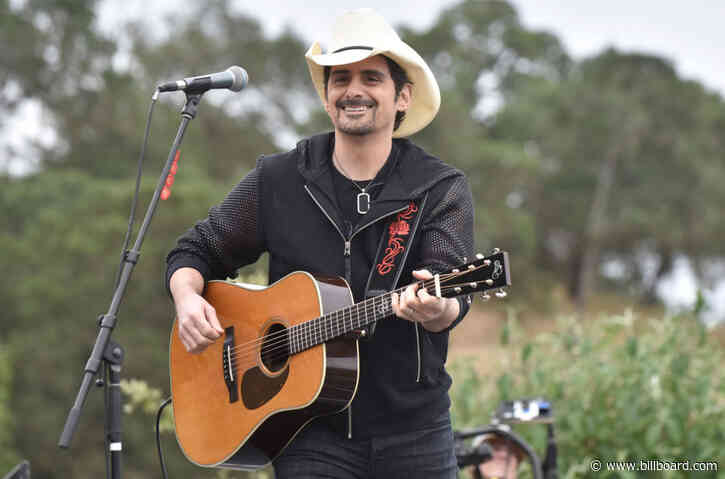 Brad Paisley Crashes Zoom Calls, Jams With Celebrity Friends in ‘No I in Beer’ Video