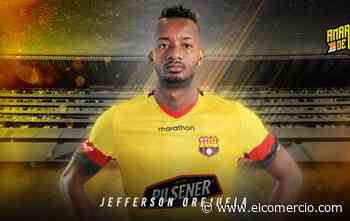 Jefferson Orejuela se confesó hincha de Barcelona SC y llegará al club este 1 de agosto de 2020